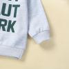 YINGISFITM Toddler Baby Girl Boy Christmas Outfit Crewneck Sweatshirt Long Sleeve Sweater Shirt Pullover Top Fall Clothes (Grey-It's a Beaut Clark,6-12 Months) view 4