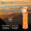ESKTE H150 Compact USB Magnetic LED Headlamp, Rechargeable EDC Light for Camping, Running, Hiking, Outdoor (Green, Cool White led) view 2