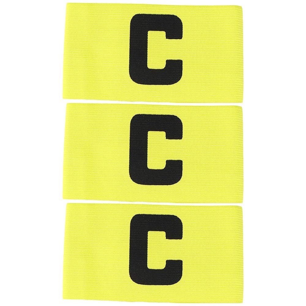 Toddmomy Wear-Resistant Captain Armband Adjustable Football Captain Band Elastic Comfortable for Soccer Rugby Hockey Basketball Team Sports