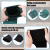 Treela 18 Pieces 54 Inch Silicone Gun Socks Anti Rust Thick Gun Sleeve Waterproof Fabric Knit Rifles Case with Drawstring Closure Storage Bulk Pack for Tactical Accessories(Dark Green, Brown, Black) view 3