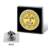 Tennessee State Seal Square Pin Personalized Lapel Pins Button Badges Brooches for Women Men view 3
