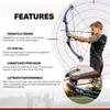 Genesis Archery 2 Pack Original Compound Bow with Adjustable Riser, 15"-30" Draw Length, 10-20 lb Draw Weight, Draw Hand - Left, Blue view 2