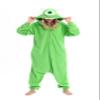 LABULA Unisex Adult Onesie Animal Pajamas Halloween Cosplay Sleepwear Green view 1