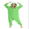 LABULA Unisex Adult Onesie Animal Pajamas Halloween Cosplay Sleepwear Green view 2