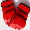 Half Finger Boxing Gloves for Unisex, Red MMA Gloves with Open Palms for Fighting Training, Kickboxing Gloves for All Skill Levels view 3
