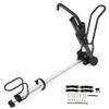 ECCPP Silver Upright Bike Rack 1 Bike Universal Fits Fits Most Size Crossbar Bike Racks Roof Bicycle Carrier view 2