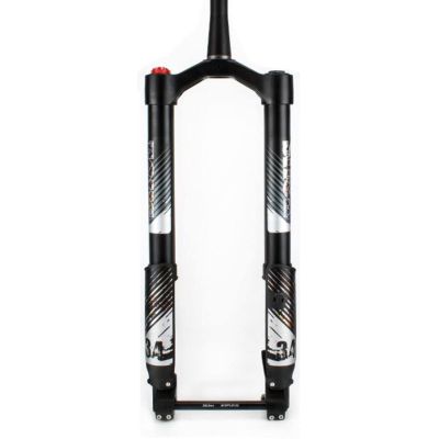 ZECHAO 130mm Travel Beach Bike Inverted Fork,26inch Lightweight Alloy Air Supension Front Fork 150 * 15MM Snowmobile Bike Outdoor
