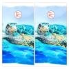 Styubn Cornhole Board Wraps Beach Sea Turtles Cornhole Skins for Boards,Skin Decal Vinyl Wrap for Cornhole Game Board Bag Toss (2xpcs.) view 2
