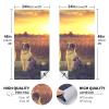 Cornhole Board Wraps Border Collie Sunset Cornhole Skins for Boards,Skin Decal Vinyl Wrap for Cornhole Game Board Bag Toss (2xpcs.) view 4