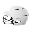 EvoShield XVT 2.0 Matte Batting Helmet with Facemask - Team White, X-Small view 3