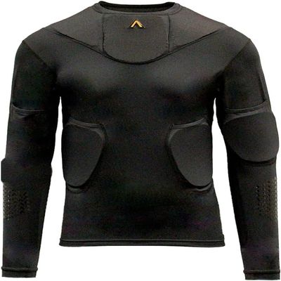 Aegis Interceptor Pro Goalie Base Layer Top, with High Performance, Lightweight, and Comfortable Impact Protection for Hockey Goalies Featuring D3O (X-Large)