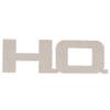 Evinrude Boat Engine Cowling Decal | Triton H.O. Metallic Silver Sticker view 2