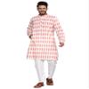 TOSQP27 Mens Cotton Kurta Pajamas Gift Boys Ethnic Wedding Party Grooms Outfit view 1
