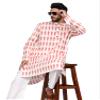 TOSQP27 Mens Cotton Kurta Pajamas Gift Boys Ethnic Wedding Party Grooms Outfit view 4
