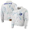 FISLL Men's NBA Team Denim Jacket, Dallas Mavericks, Small view 1