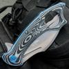 Gil Hibben Warbird Folding Karambit Knife | Small Tactical Knife | 4.75 When Closed to Fit in Pockets | Stainless Steel Blade | Open-Ring Pommel | Micarta Handle Scales view 4