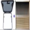 Galamarine 26.6"x26.6" Square Deck Hatch with Screen/Shade System view 1