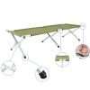 Portable Folding Camping Cot with Carrying Bag Army Green view 4