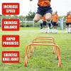 BESNUT 4 Pack Agility Speed Training Hurdles- 9" Detachable Agility Training Hurdles- Sports Practice Equipment for Athletes, Soccer, Basketball view 2