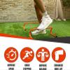 BESNUT Speed Training Agility Hurdles for Athletes - 2-Pack - Speed and Agility Training Equipment for Soccer Basketball Football Hurdle Training (Size : H 30cm) view 2