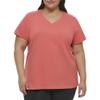 Calvin Klein Women's Performance Tee Shirt,Radiance,2X view 2