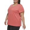 Calvin Klein Women's Performance Tee Shirt,Radiance,2X view 3