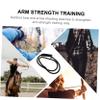 Kisangel 3pcs Trainer Hand Exerciser for Arm and Back Strengthening Rubber Resistance Band for Beginner Shooting Practice and Workout Equipment view 2