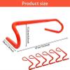 BESNUT 6pcs Agility Speed Training Hurdles- 6" High Detachable Agility Training Hurdles Save Space- Sports Practice Equipment for Athletes, Soccer, Football, Basketball view 2