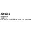 Lowe Boat Windscreen Decal 2294984 | Stinger Sticker (Set of 2) view 4