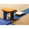 ZARBAILRE Gymnastics Springboard, Beige Padded Carpet Little Gymnast Mini Trampoline, Junior Vault Gymnastics Equipment Spring Board for Kids, Load 65kg / 140lbs view 2