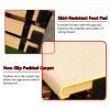 ZARBAILRE Gymnastics Springboard, Beige Padded Carpet Little Gymnast Mini Trampoline, Junior Vault Gymnastics Equipment Spring Board for Kids, Load 65kg / 140lbs view 3