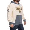 Calhoun NHL Surf & Skate Mens Reverse Terry Retro Style Premium Hoodie (X-Large, Boston Bruins) view 3
