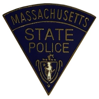 Massachusetts State Police Patch Hat Cap Lapel Pin POP-021 (3)
