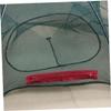 Kisangel Foldable Crab Net Trap Six Entrances for Fishing Automatic Umbrella Design for Catching Fish Minnow Crawfish and Shrimp Lightweight and Easy to Use view 2