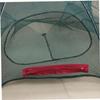 Kisangel Foldable Crab Net Trap Six Entrances for Fishing Automatic Umbrella Design for Catching Fish Minnow Crawfish and Shrimp Lightweight and Easy to Use view 4