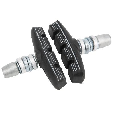 1 Pair 55mm Folding Bike Brakes Pads Multifunctional Bicycle V Brake Rubber Blocks with Nuts Road Bike Brake Pads for DAHON