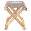 Angoily Portable Folding Camping Stool Lightweight Chair for Outdoor Fishing Hiking and Garden Use Easy to Carry and Space-Saving Design Height view 1