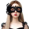 Mr.Fashion Halloween COSPLAY Black Spider Death Mask dance half face sexy mask stage show face mask headwear view 2