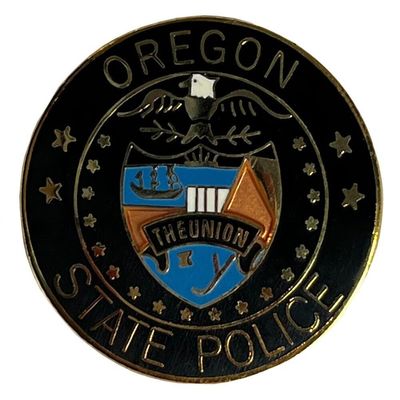 Oregon State Police Hat Cap Lapel Pin POP-037 (1)