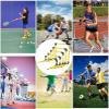 BESNUT Agility Hurdles Training Equipment - 5pk Plyometric and Speed Hurdle Set for Soccer and Football (Color : Yellow) view 3