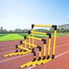 BESNUT Agility Hurdles Training Equipment - 5pk Plyometric and Speed Hurdle Set for Soccer and Football (Color : Yellow) view 4