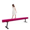 Wesky Adjustable Balance Beam,High and Low Floor Beam Gymnastics Equipment,Professional Gymnastics Beam for Kids Home Training with Foldable Legs (Pink, 8FT) view 1