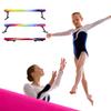 Wesky Adjustable Balance Beam,High and Low Floor Beam Gymnastics Equipment,Professional Gymnastics Beam for Kids Home Training with Foldable Legs (Pink, 8FT) view 3