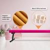 Wesky Adjustable Balance Beam,High and Low Floor Beam Gymnastics Equipment,Professional Gymnastics Beam for Kids Home Training with Foldable Legs (Pink, 8FT) view 4