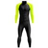 Men's Long Sleeve Track Suit Mountain Bike Trisuit Leotard Jumpsuit Cycling Suit Swimsuit Speedsuit (XS-3XL) (M, 3) view 1