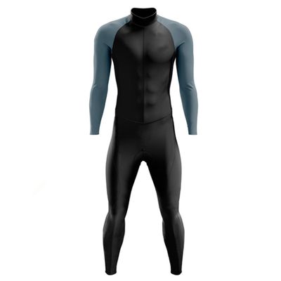 Men's Long Sleeve Track Suit Mountain Bike Trisuit Leotard Jumpsuit Cycling Suit Swimsuit Speedsuit (XS-3XL) (XS, 9)