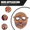EXCEART Scary Halloween Mask with Nail Design - Realistic Soft Latex Full Face Mask for Halloween Party Costume and Theme Events 10.63 X 7.09 X 3.54 Inches view 2
