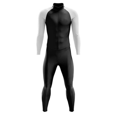 Men's Long Sleeve Track Suit Mountain Bike Trisuit Leotard Jumpsuit Cycling Suit Swimsuit Speedsuit (XS-3XL) (2XL, 7)