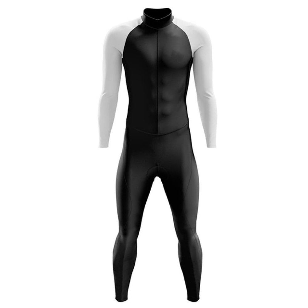 Men's Long Sleeve Track Suit Mountain Bike Trisuit Leotard Jumpsuit Cycling Suit Swimsuit Speedsuit (XS-3XL) (2XL, 7)