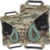 PETAC GEAR 2PCS Tactical Storage Mesh Pouch Set,Insert Modular Utility Admin Pockets,Travel Organizer EDC Bag (MC) view 1